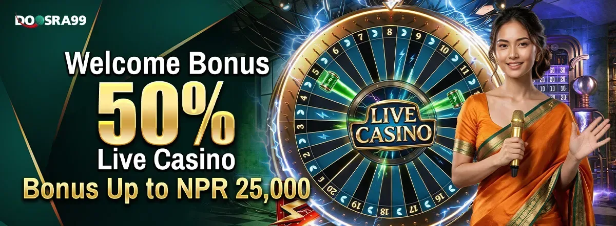 doosra99 50% Welcome Bonus Live