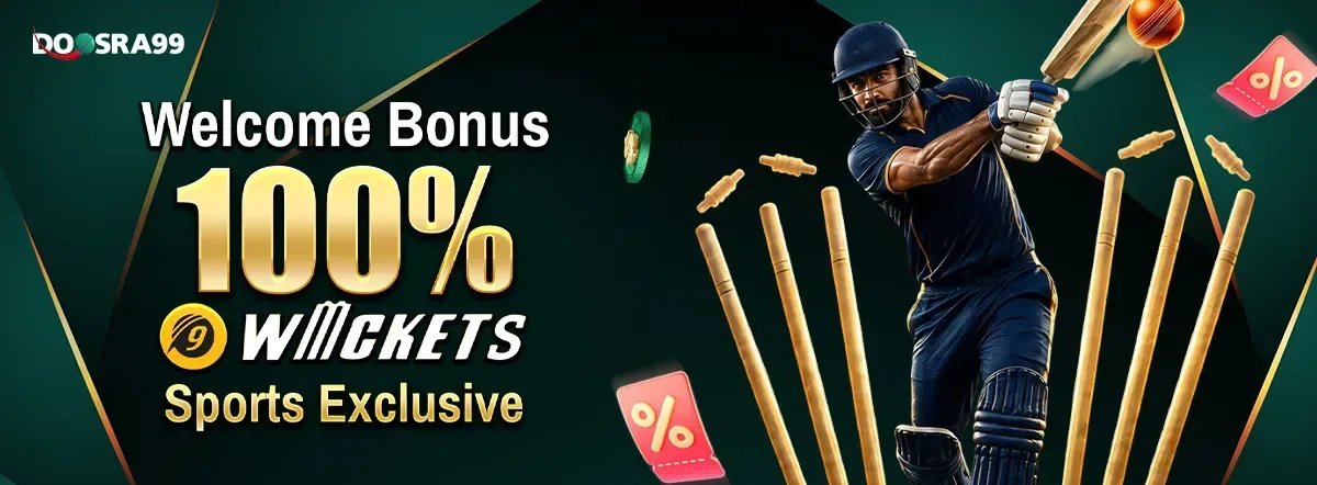doosra99 100% Welcome Bonus 9W Sports